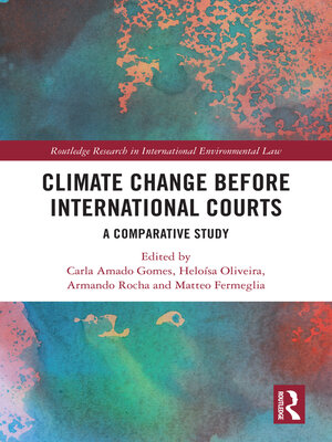 cover image of Climate Change before International Courts